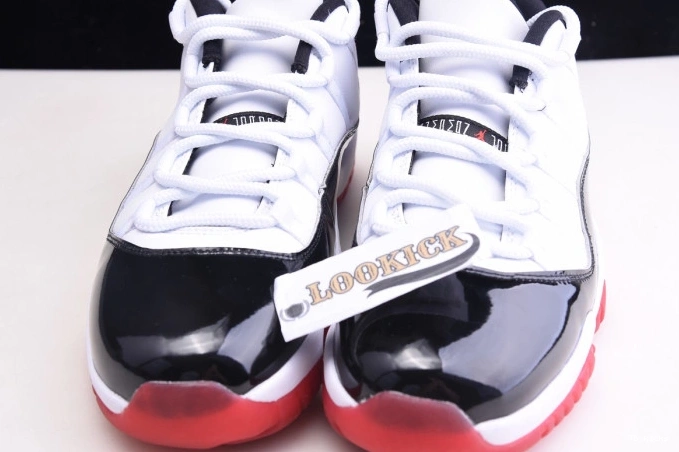 Reps TBK Bred Air Concord Low Retro 11 Jordan AV2187-160 0823
